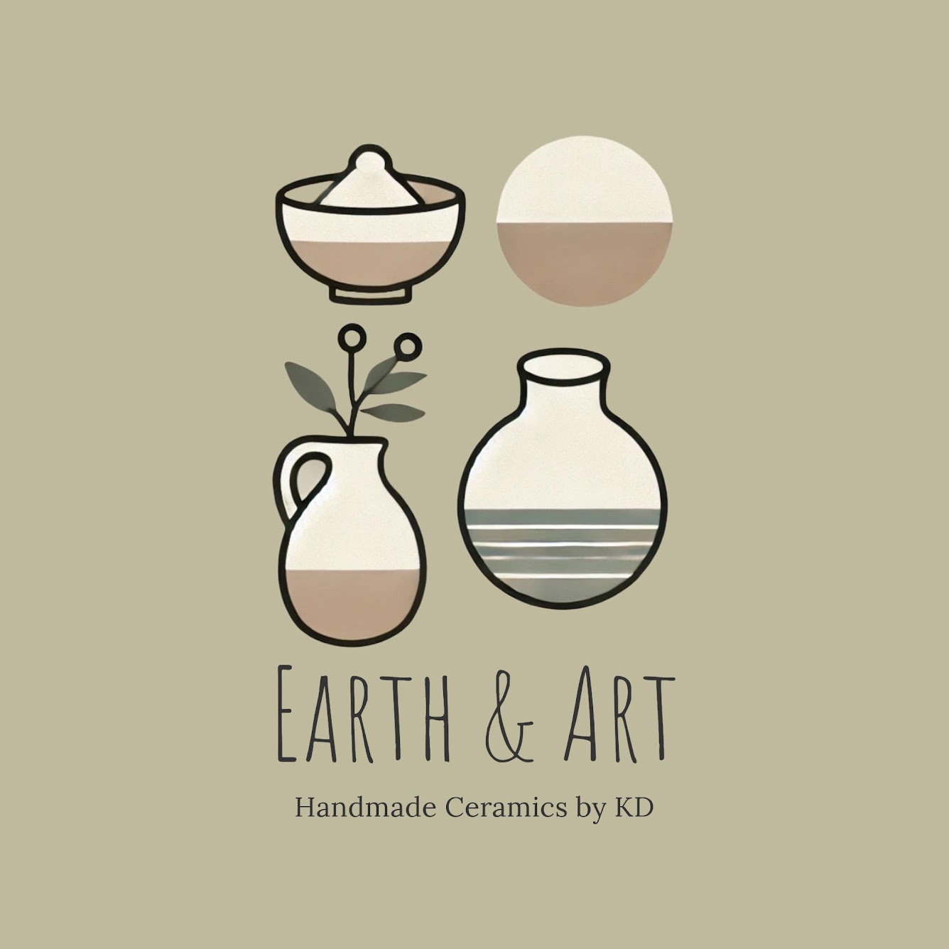 Earth & Art Ceramics Logo